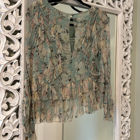 Love Sam boho sheer crop blouse - Picture 6 of 6